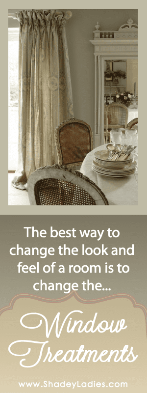 Shadey Ladies window treatments